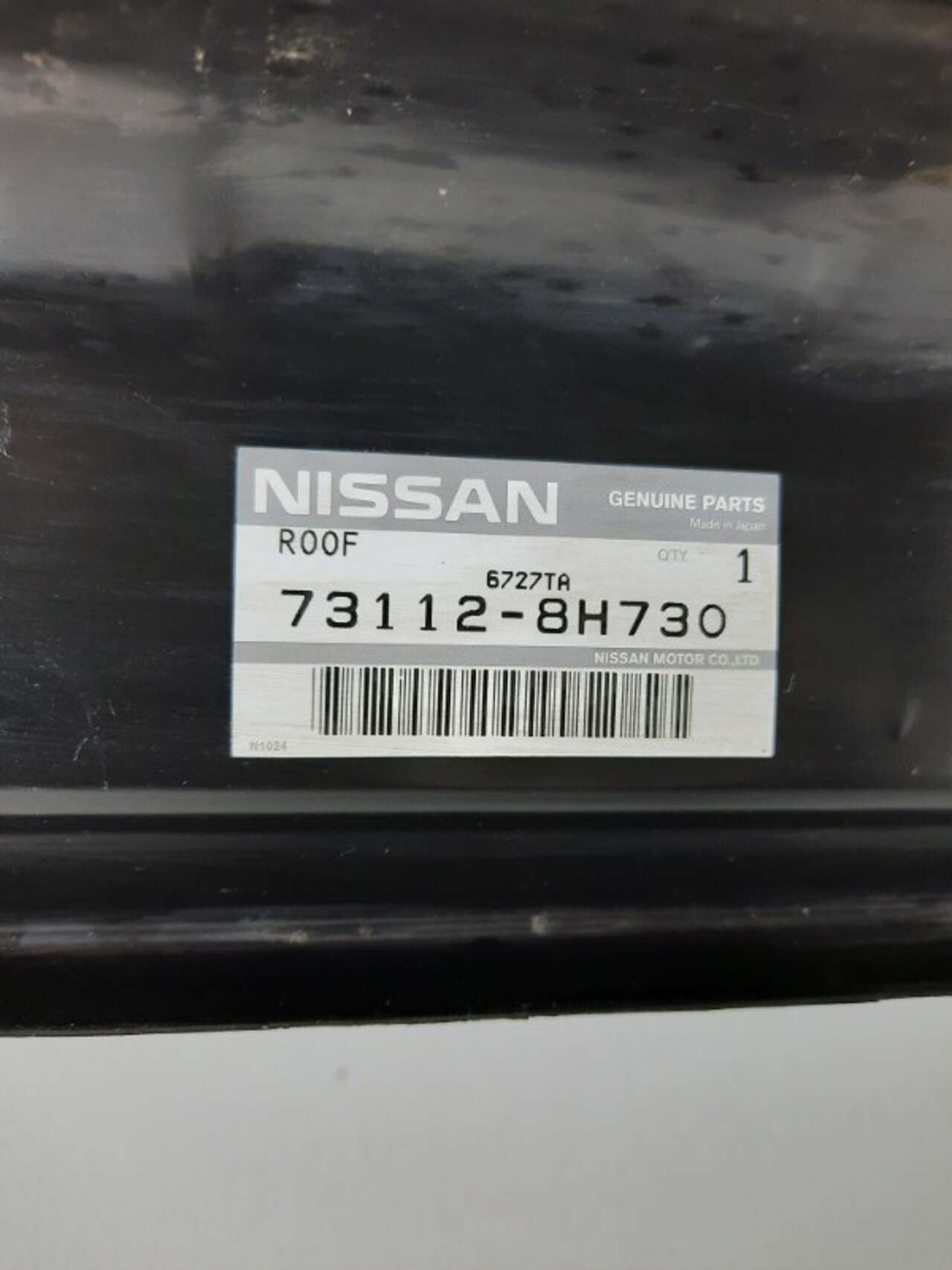 Крыша NISSAN X-TRAIL T30 2001- Новый 731128H730 123506