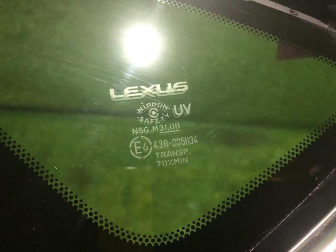 Форточка задняя левая LEXUS NX (2014-2017) 6272078010 D2996