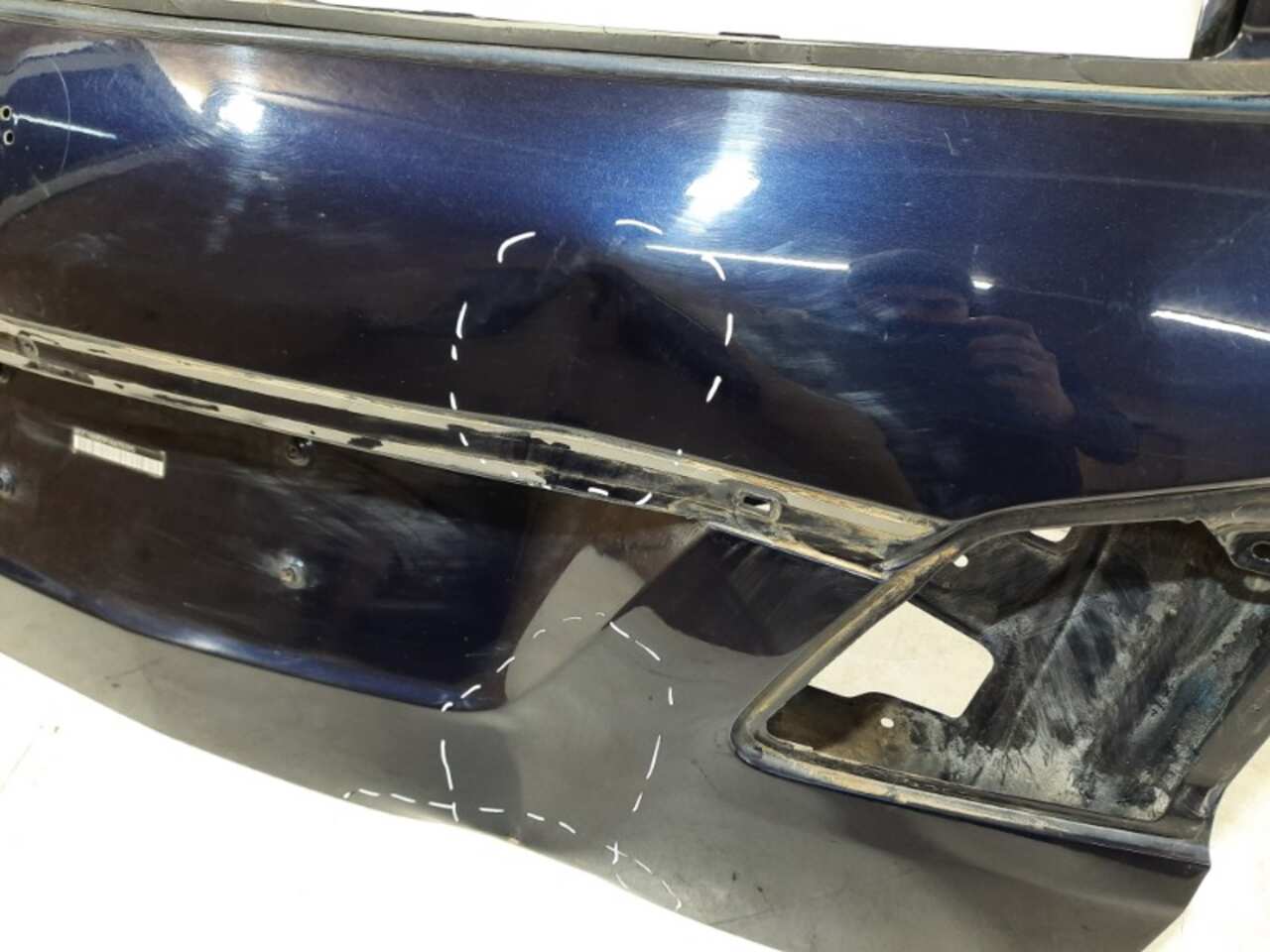 крышка багажника MERCEDES-BENZ GL X166 2012- БУ A1667400105 156559