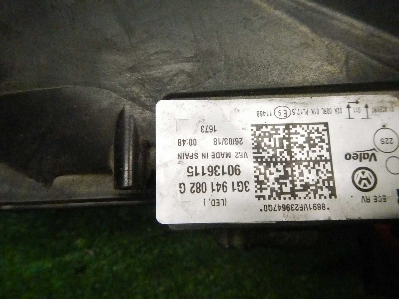 Фара правая VW PASSAT B8 (2014-2020) 3G1941082G 0000002735726