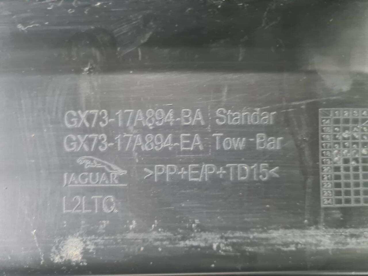 Юбка заднего бампера JAGUAR XE (2015-2019) T4N3043 0000006438272