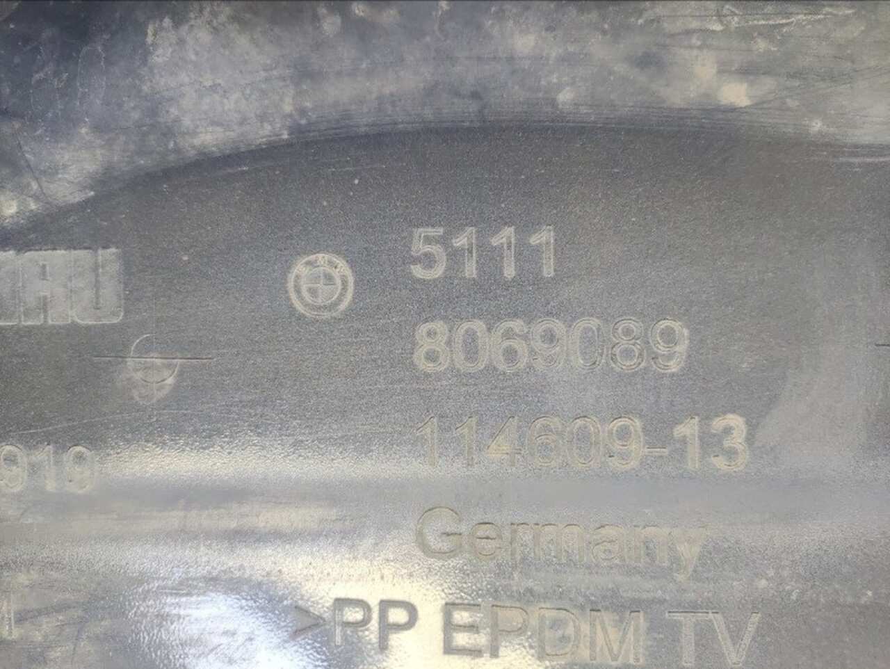 Накладка бампера Перед. BMW X2 F39 2017- БУ 51118069089 205789